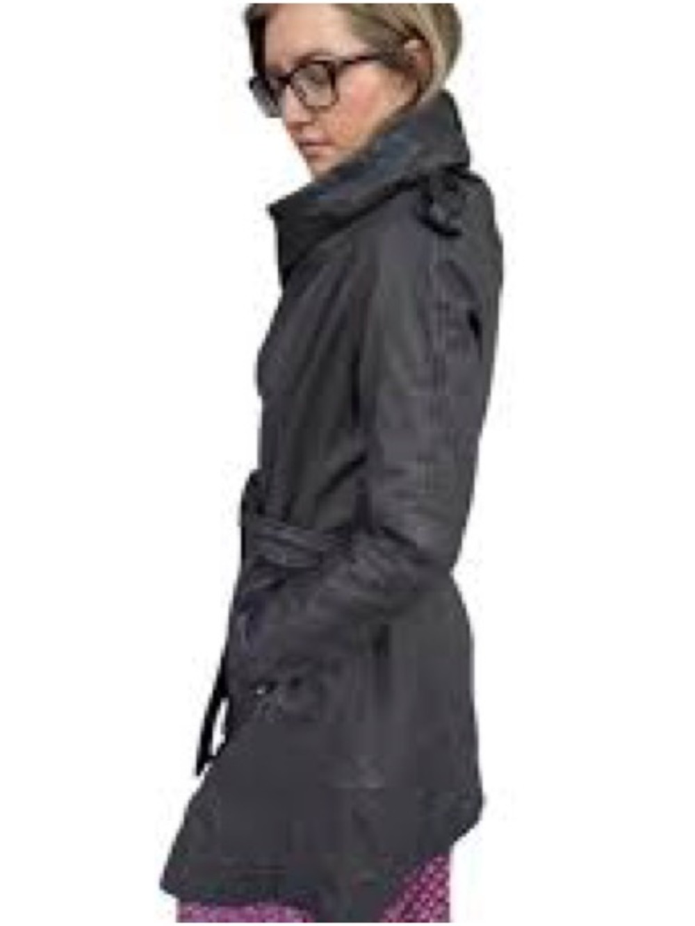 All Saints Spitalfields Brown Leather Coat Sz 10 - Picture 2 of 9